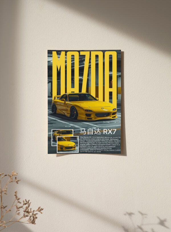 Mazda RX7 Poster