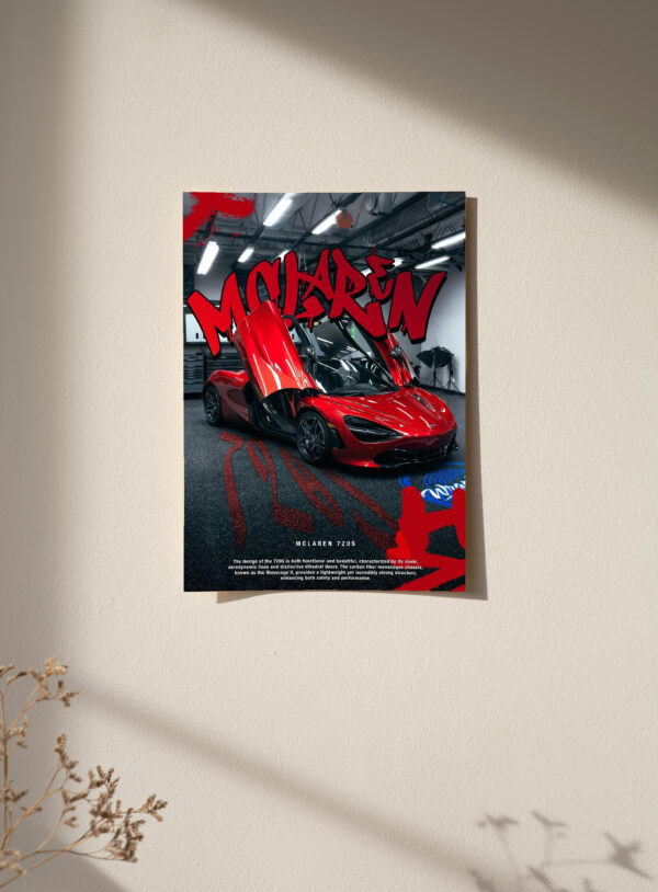 McLaren 720s Poster