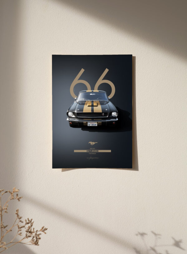 1965 Shelby mustang GT 350 Poster