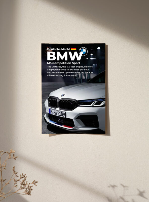 BMW M5 Poster