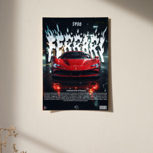 Ferrari SF90 Stradale Poster 