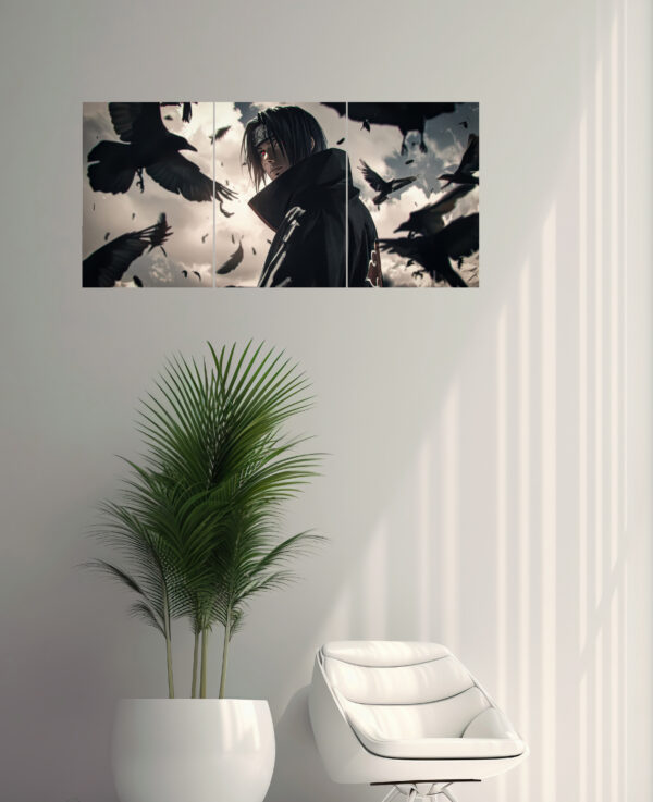Itachi Uchiha Split Design Poster