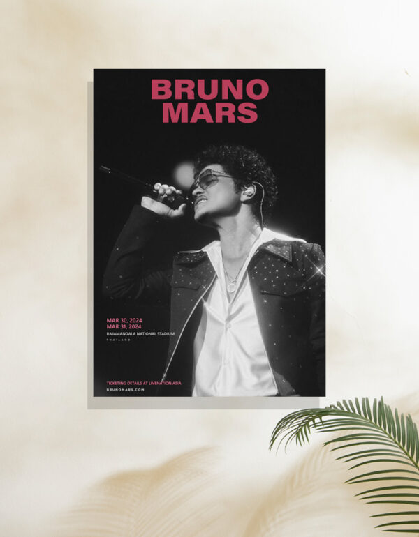 Bruno Mars Poster