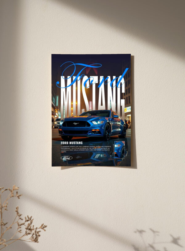 Ford Mustang Poster