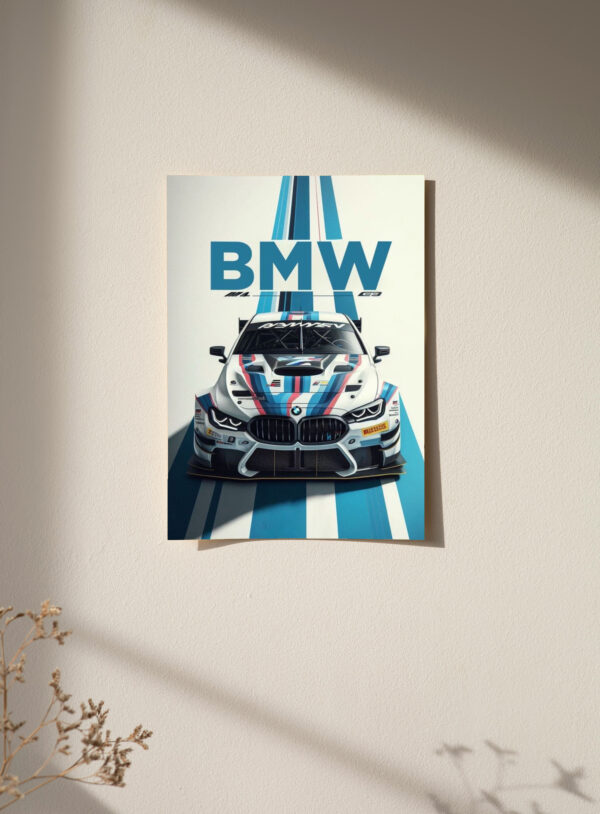 BMW M4 Competition Poster