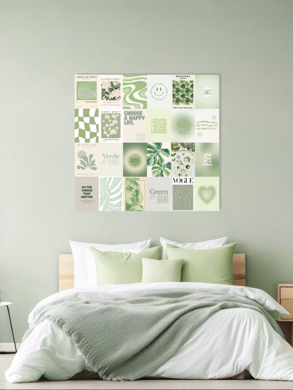 Sage Green Wall Collection