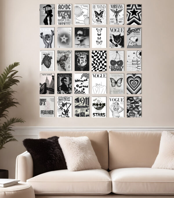 Black White Wall Collection
