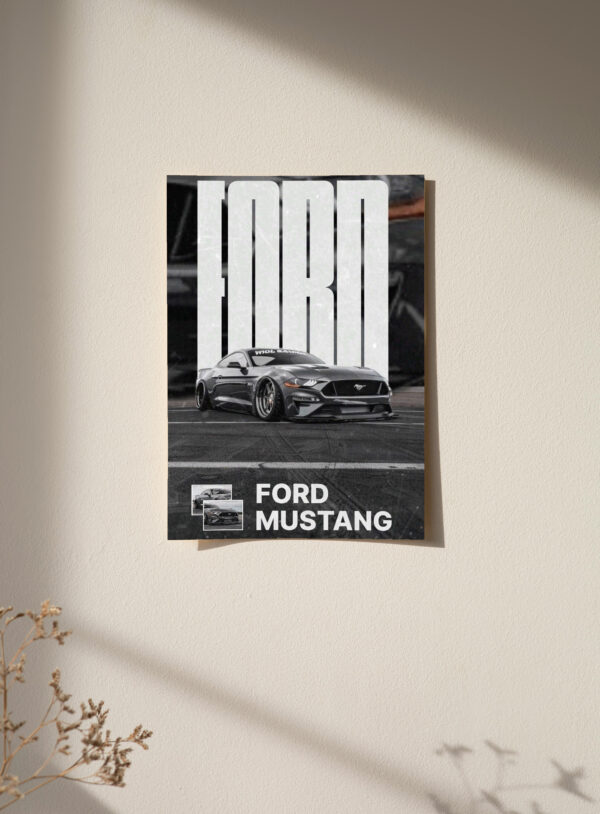 Ford Mustang Poster