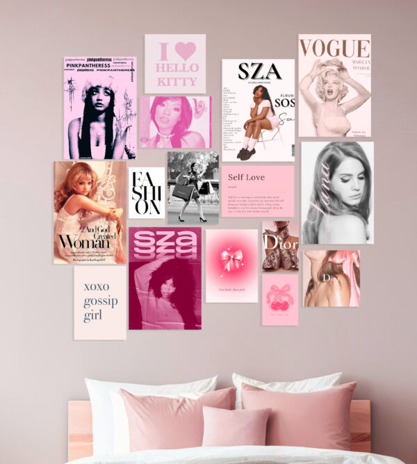 Pink Shade Collage Collection