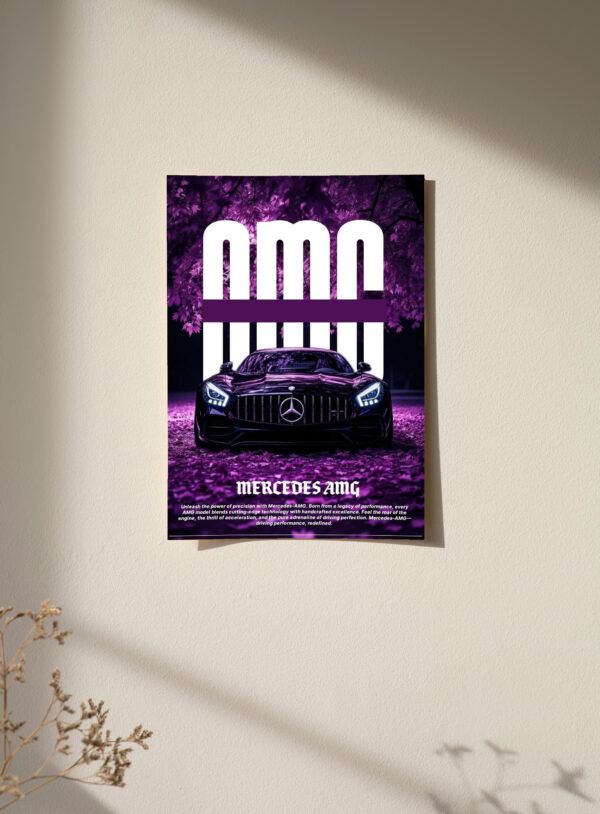 Mercedes AMG Poster