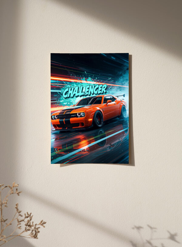 Dodge Challenger Poster