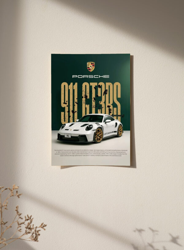 Porsche 911 GT3 RS Poster