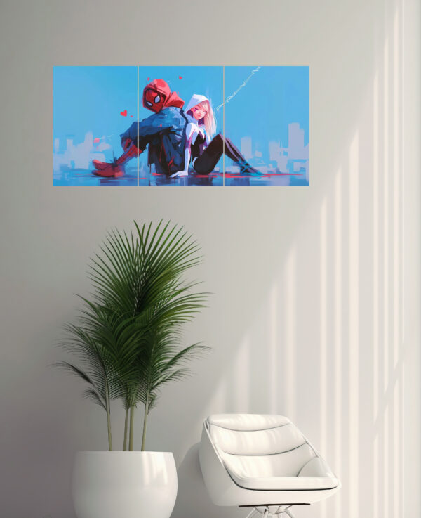 Spider-Man Split Design Poster
